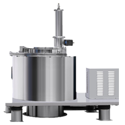 Centrifugeuse de décharge de fond automatique verticale