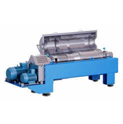  Комбинированная центрифуга с горизонтальным спиральным фильтром осаждения