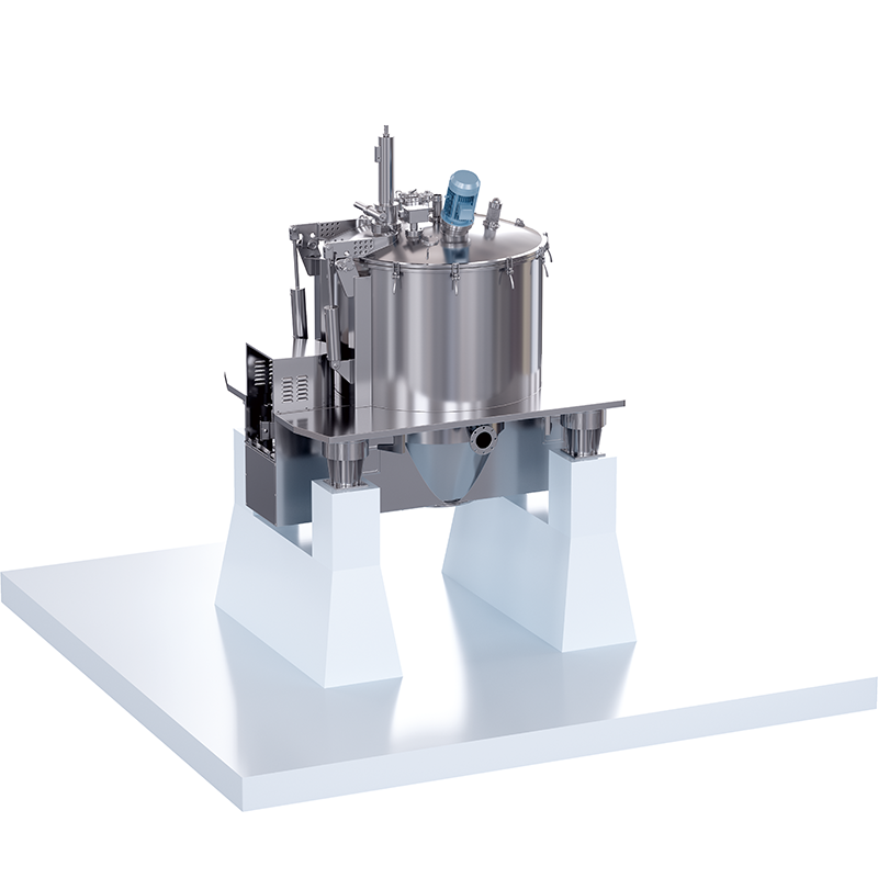 PLD Bag Pulling Centrifuge | Heel-Free, Automatic Discharge