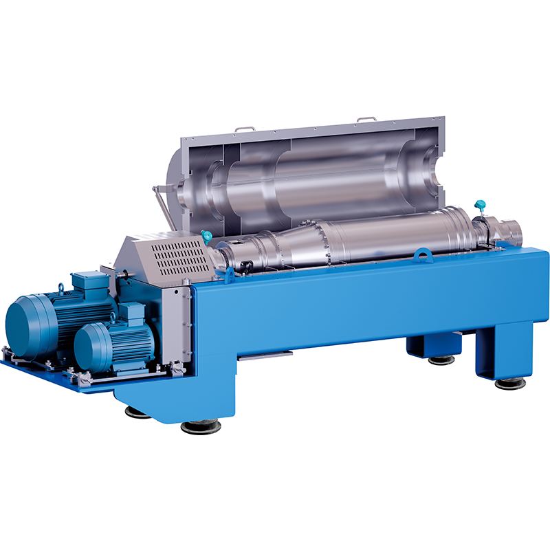  Horizontal screw discharge sedimentation centrifuge