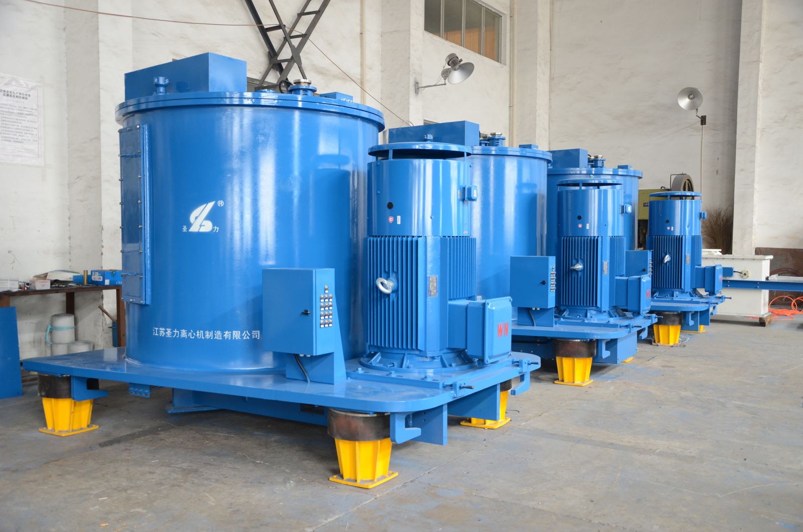 Application de la centrifugeuse de gypse de désulfuration VZU160/6.3 dans les industries connexes