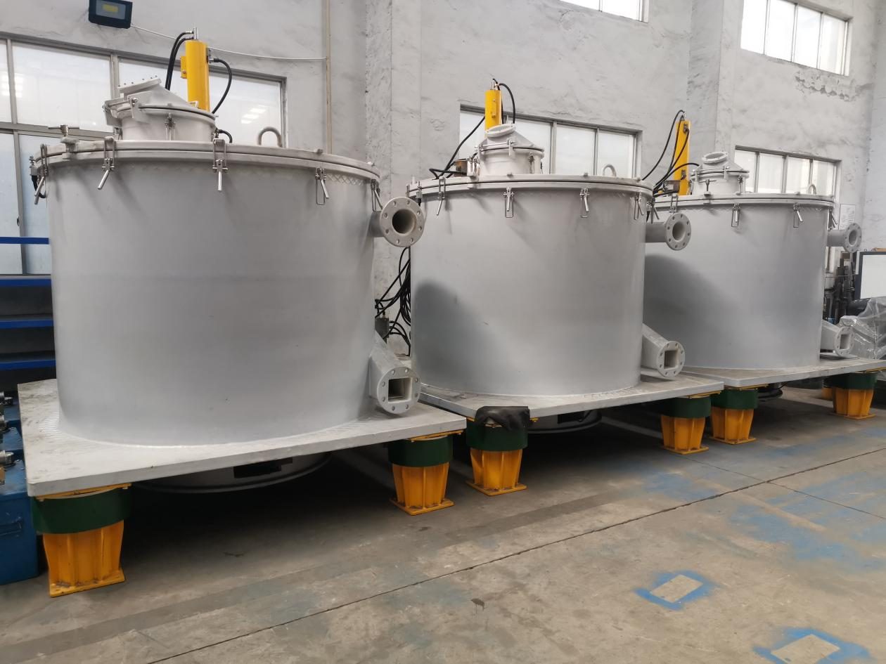 LGZ vertical automatic bottom discharge centrifuge