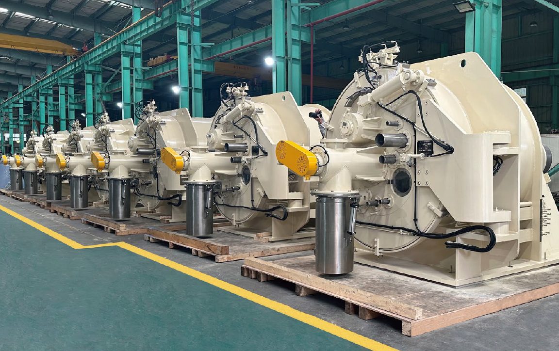 GK Horizontal Scraper-Discharge Centrifuge for Salt and PVC