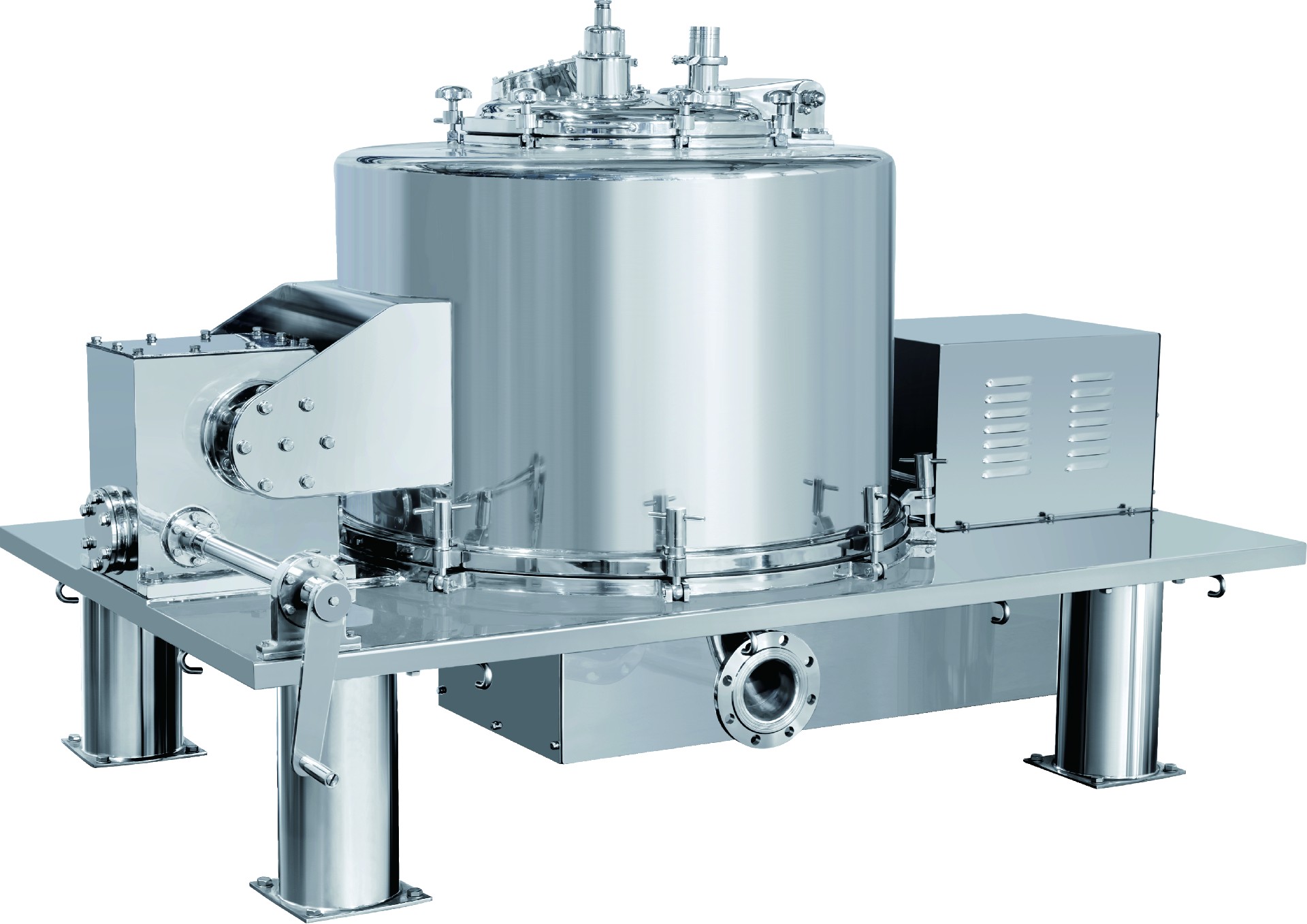 PQS Sanitary Filter Centrifuge | GMP Full Flap Design